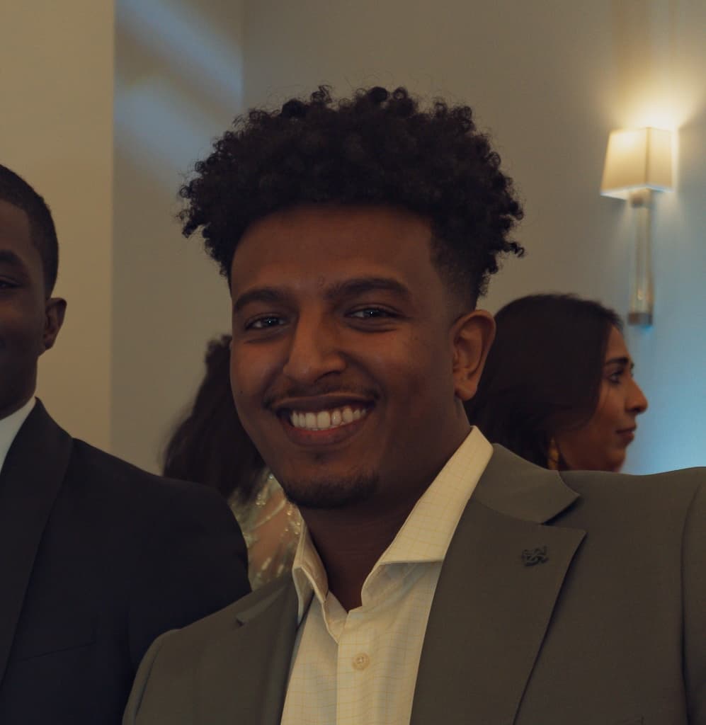 Abe at a gathering